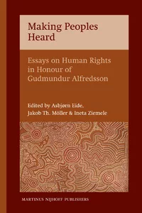 Making Peoples Heard Essays on Human Rights in Honour of Gudmundur Alfredsson - Orginal Pdf